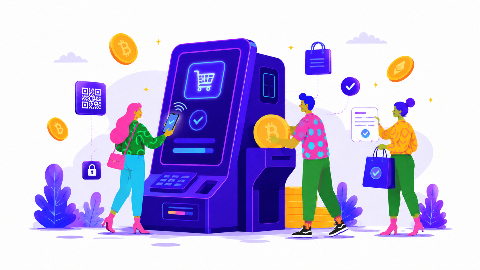 Illustration of crypto reward stacks